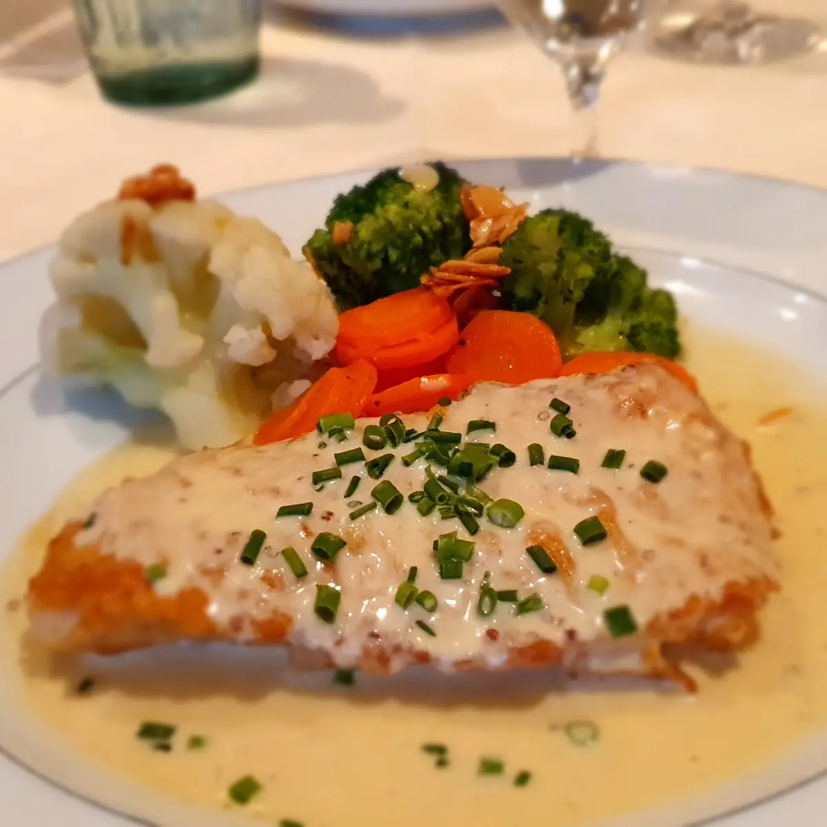Fisch Mit Gemüsebeilage