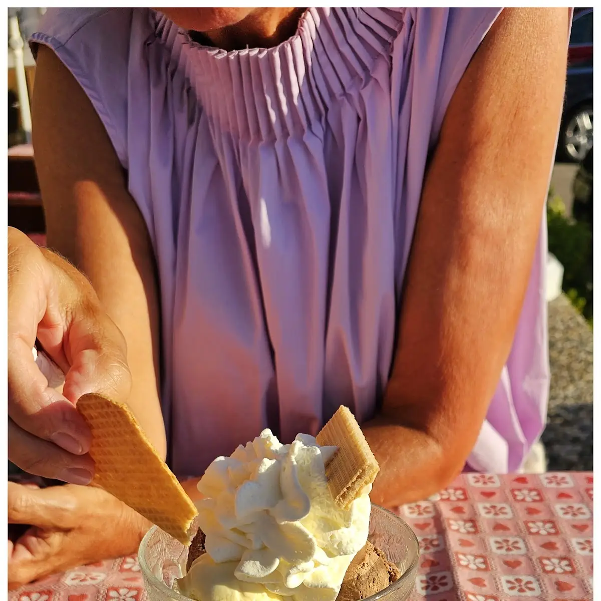 Gemischtes Eis