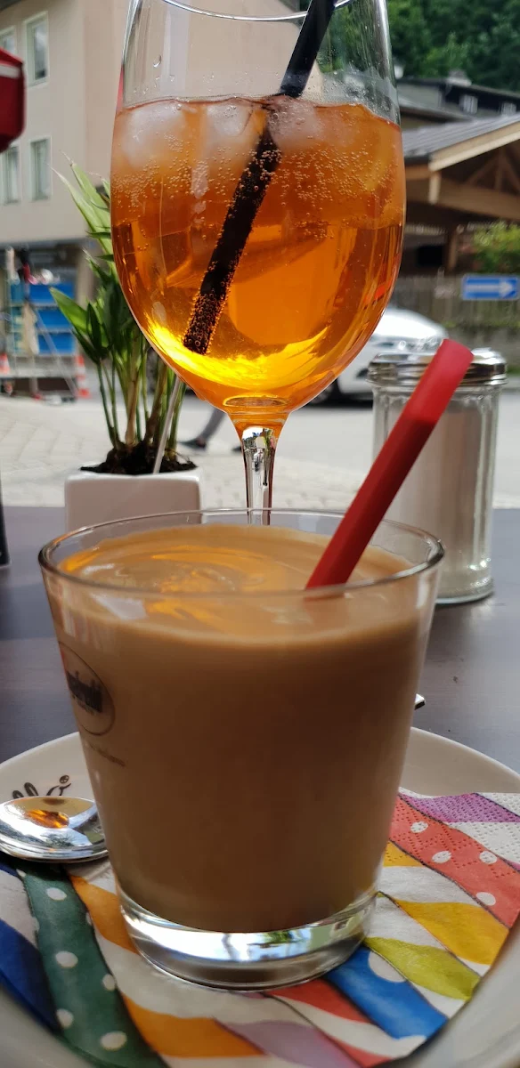Eiskaffee Cremig Gerührt