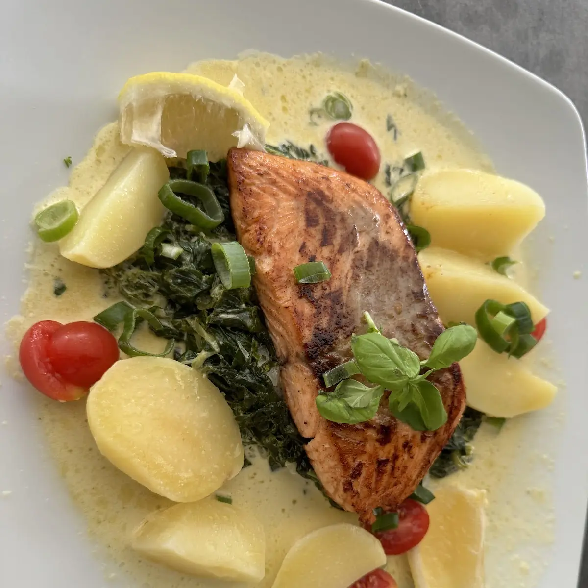 Lachs, Restaurant Neunzehn