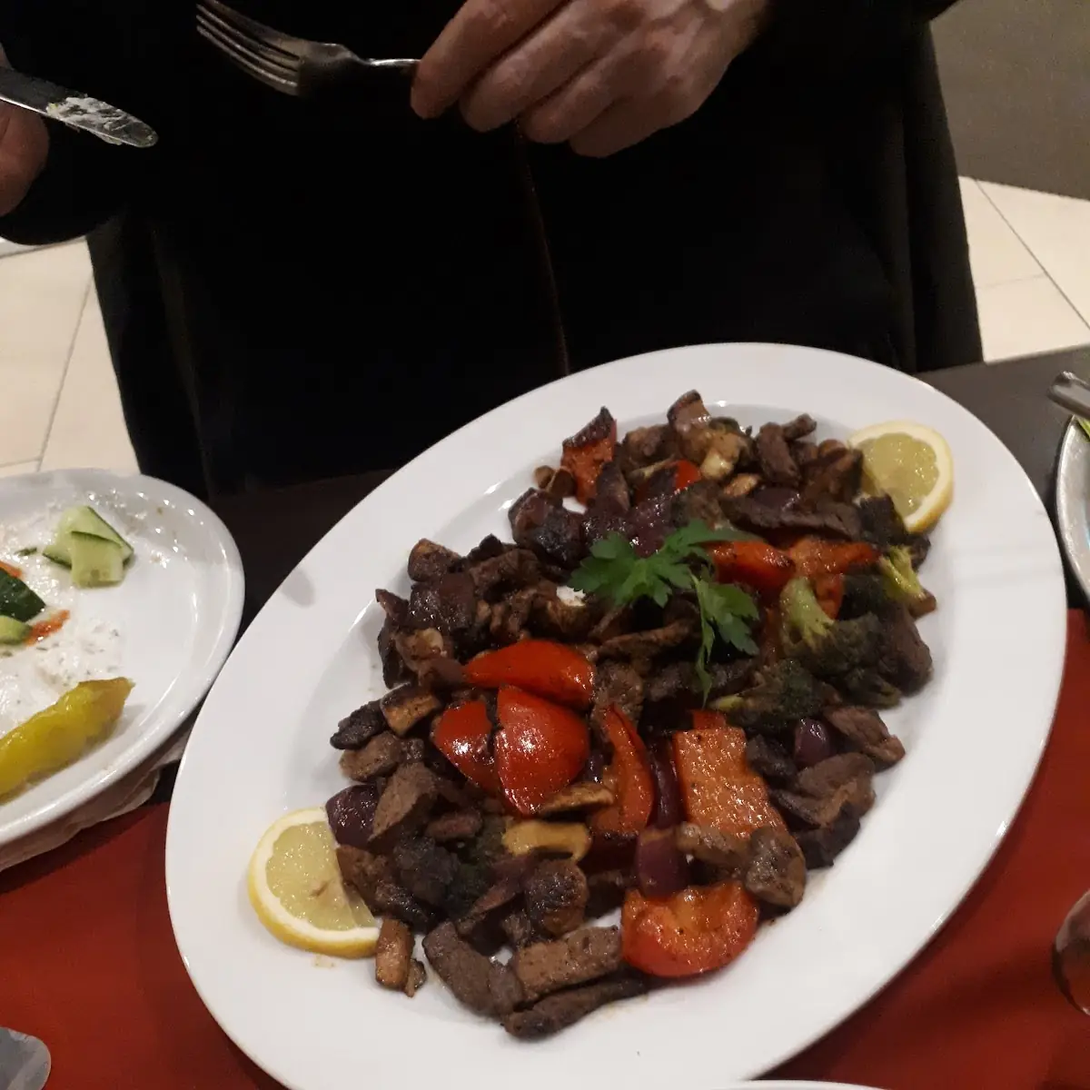 Lammteller Mit Gemüse
