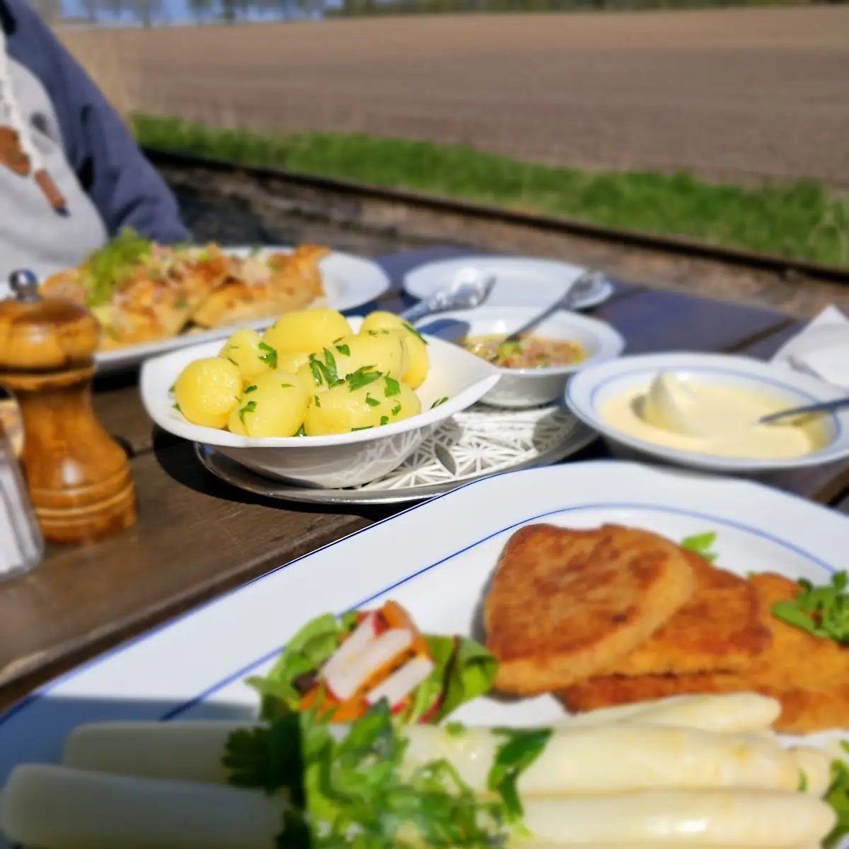 Spargelschnitzel