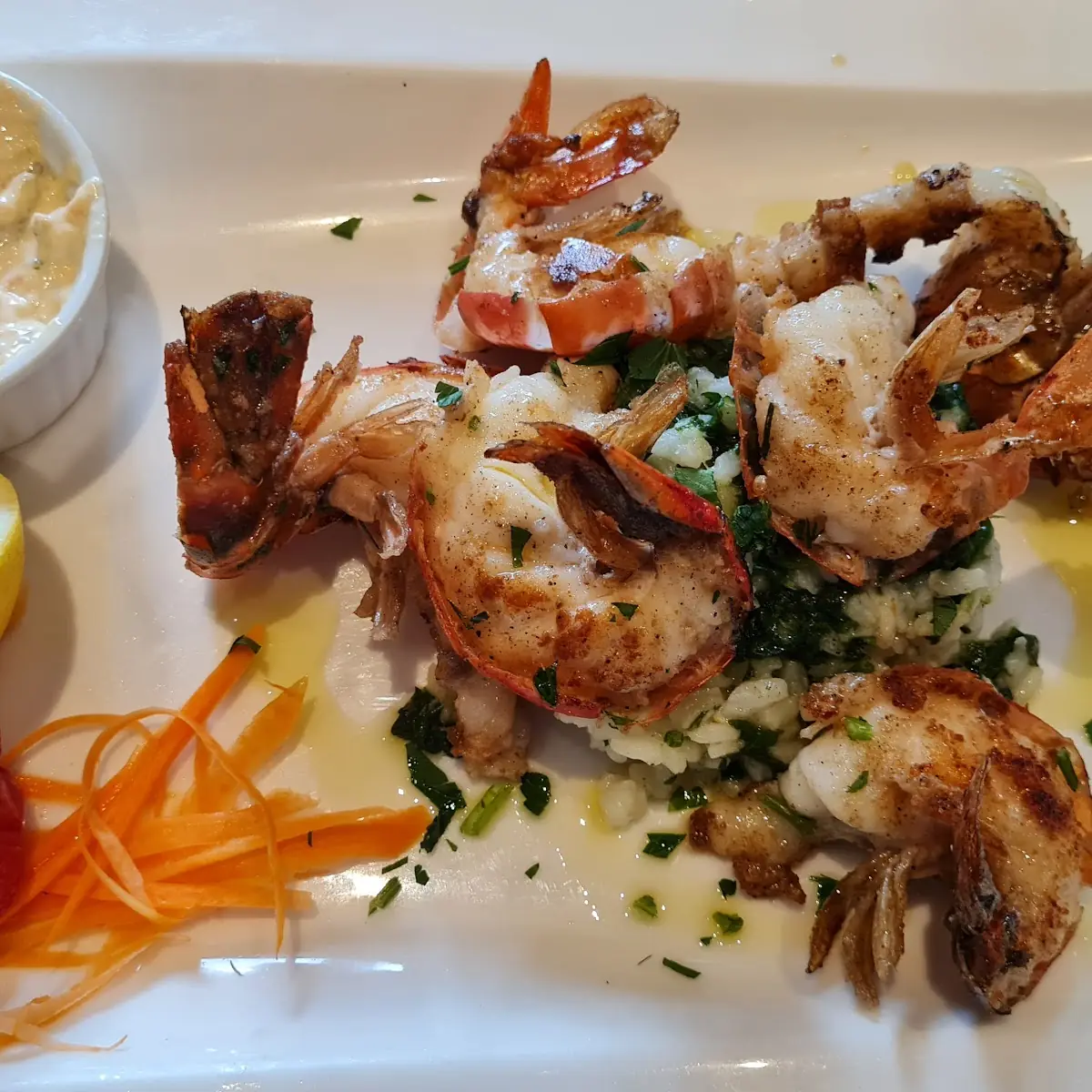 Gegrillte Scampi