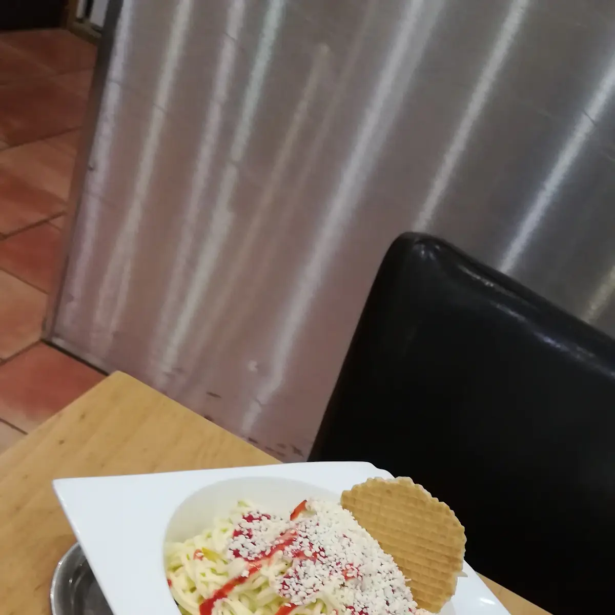 Spaghetti Eis