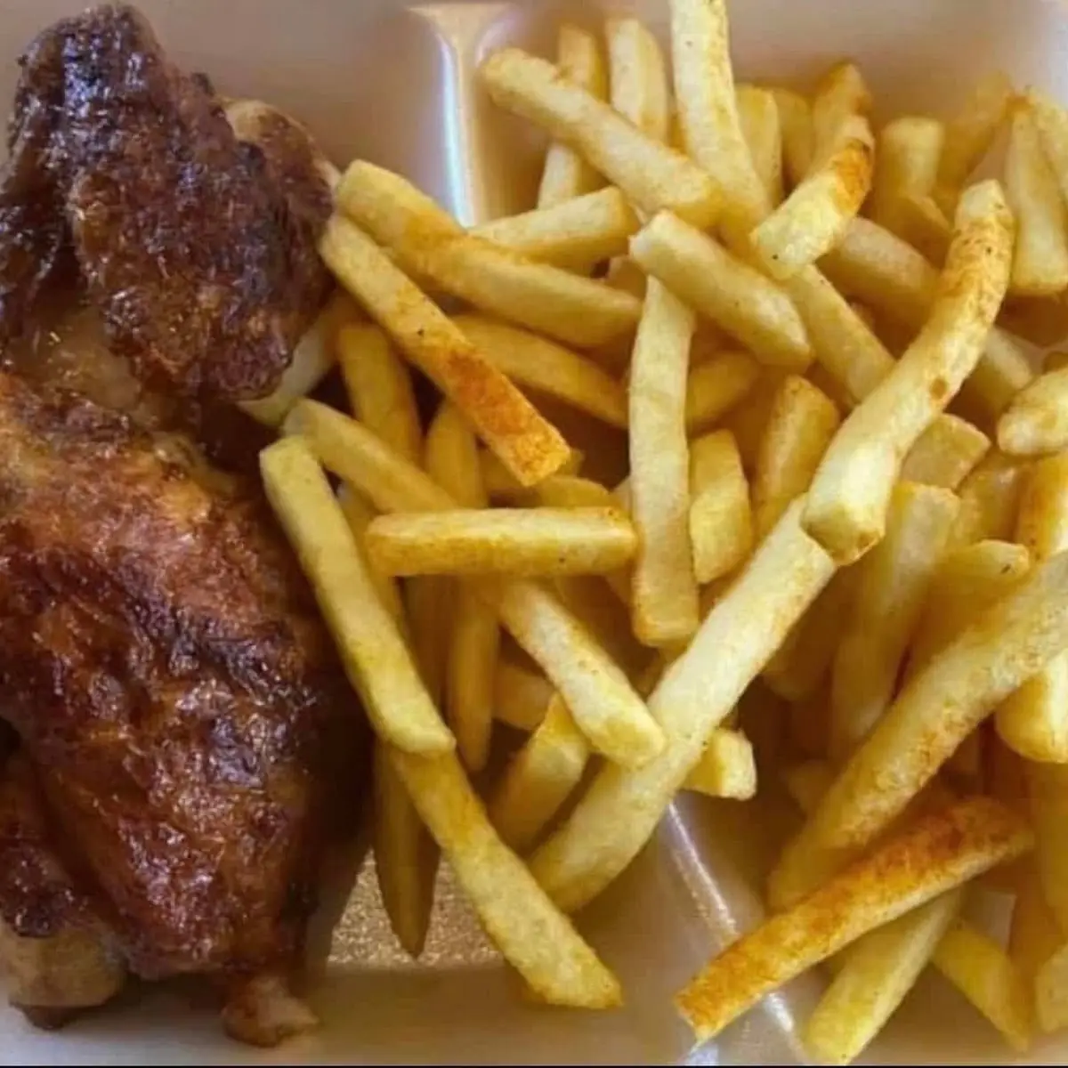 Halbe Hähnchen