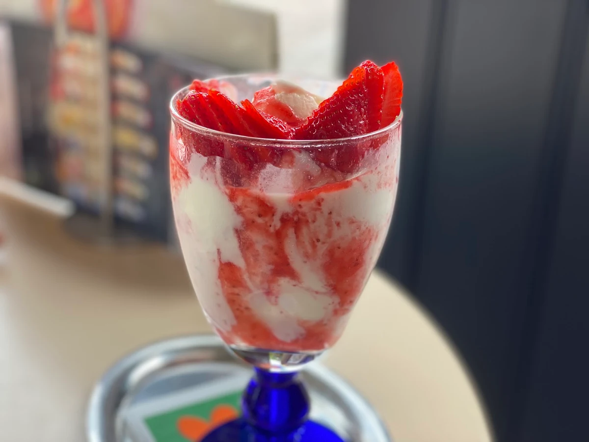 Joghurt Erdbeeren Eisbrecher