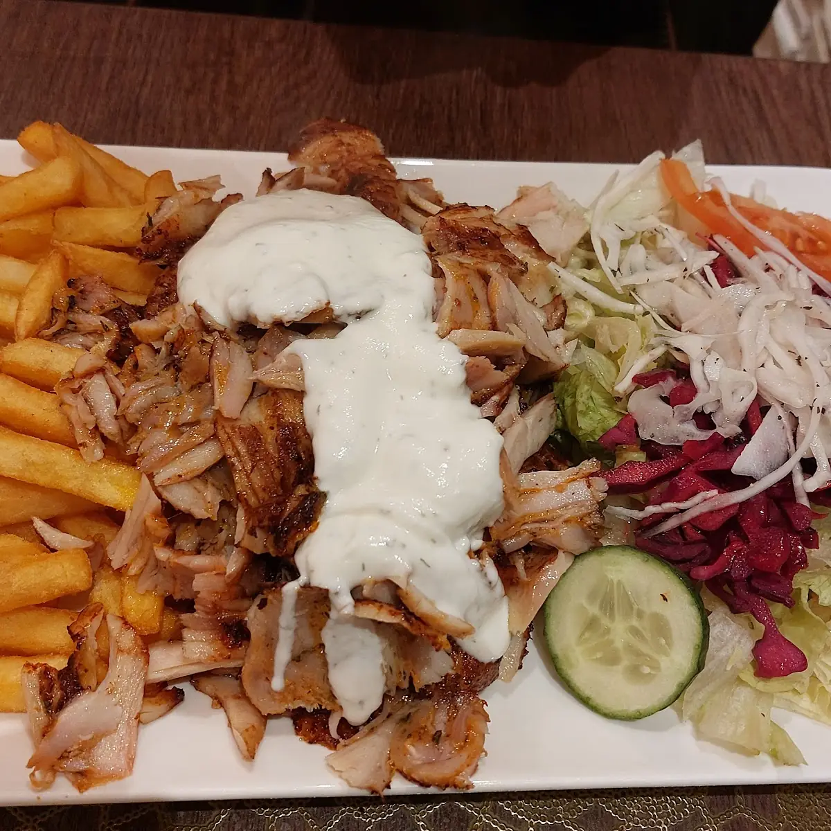 Kebab Teller, Döner Kebap Bosporus