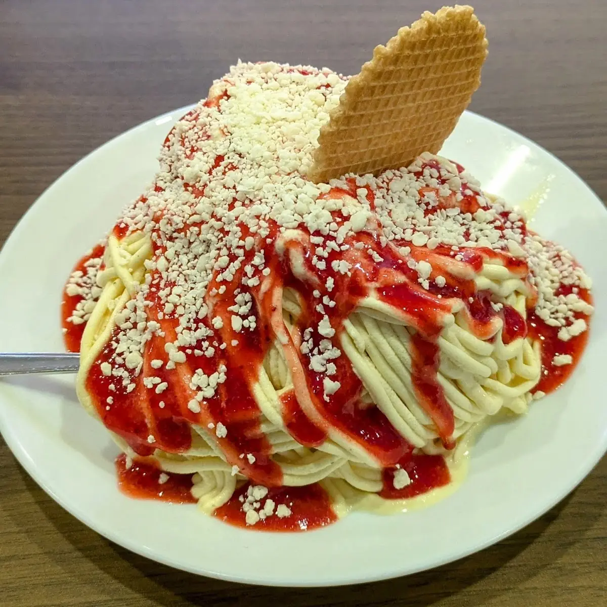 Spaghetti-eis