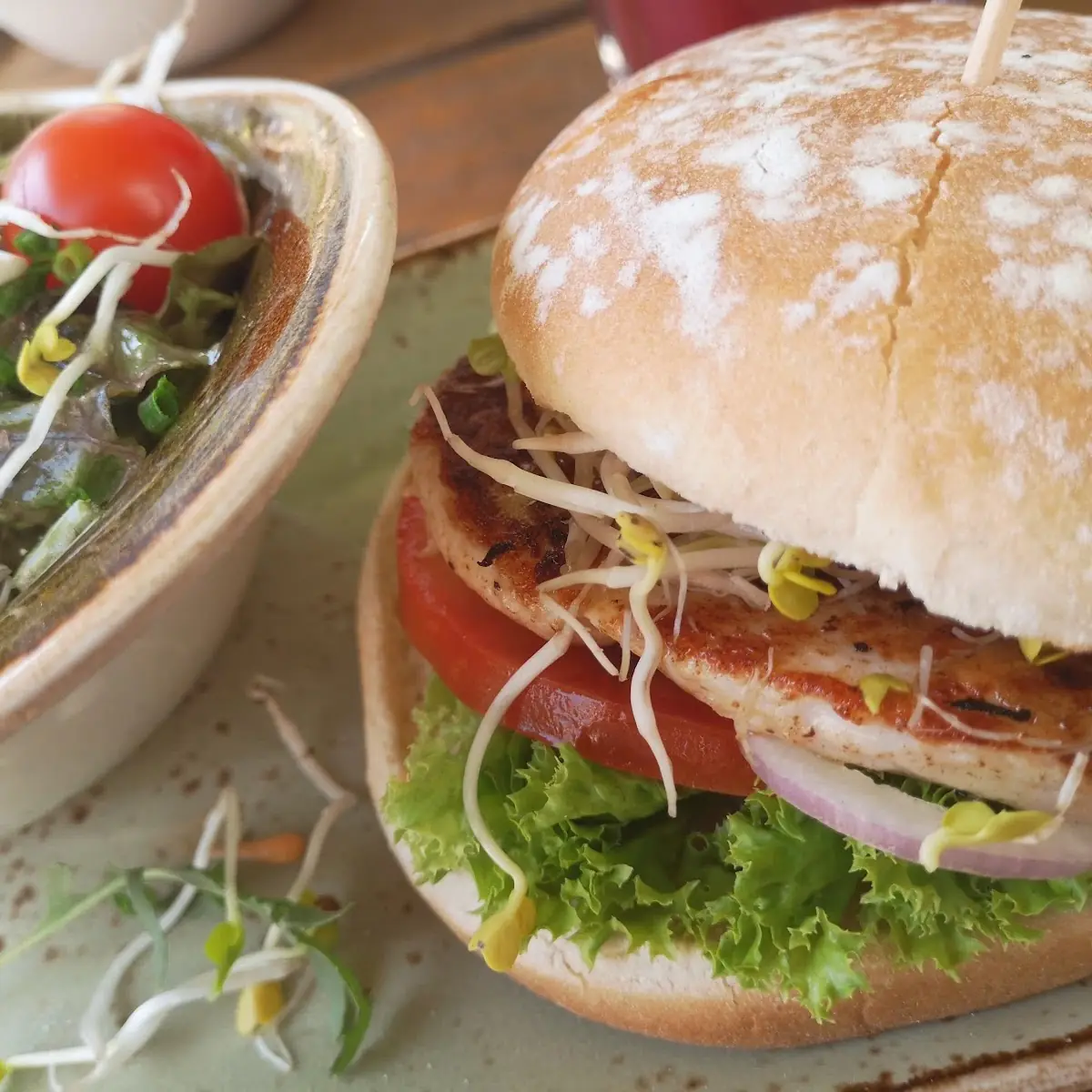 Hähnchenburger