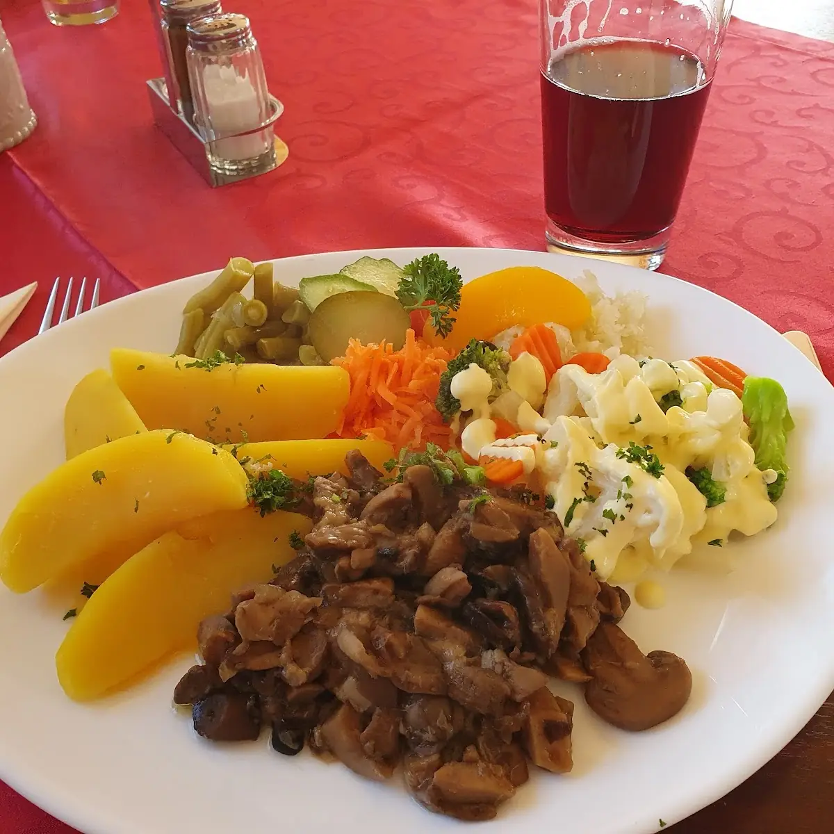 Gemüseplatte