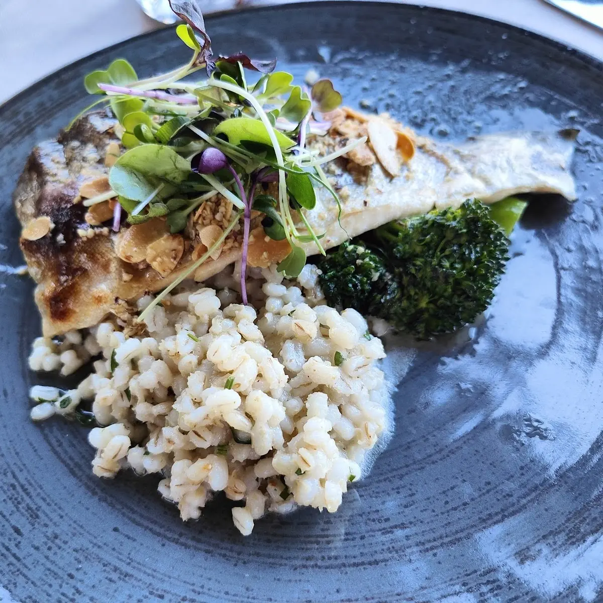 Forelle Mit Risotto