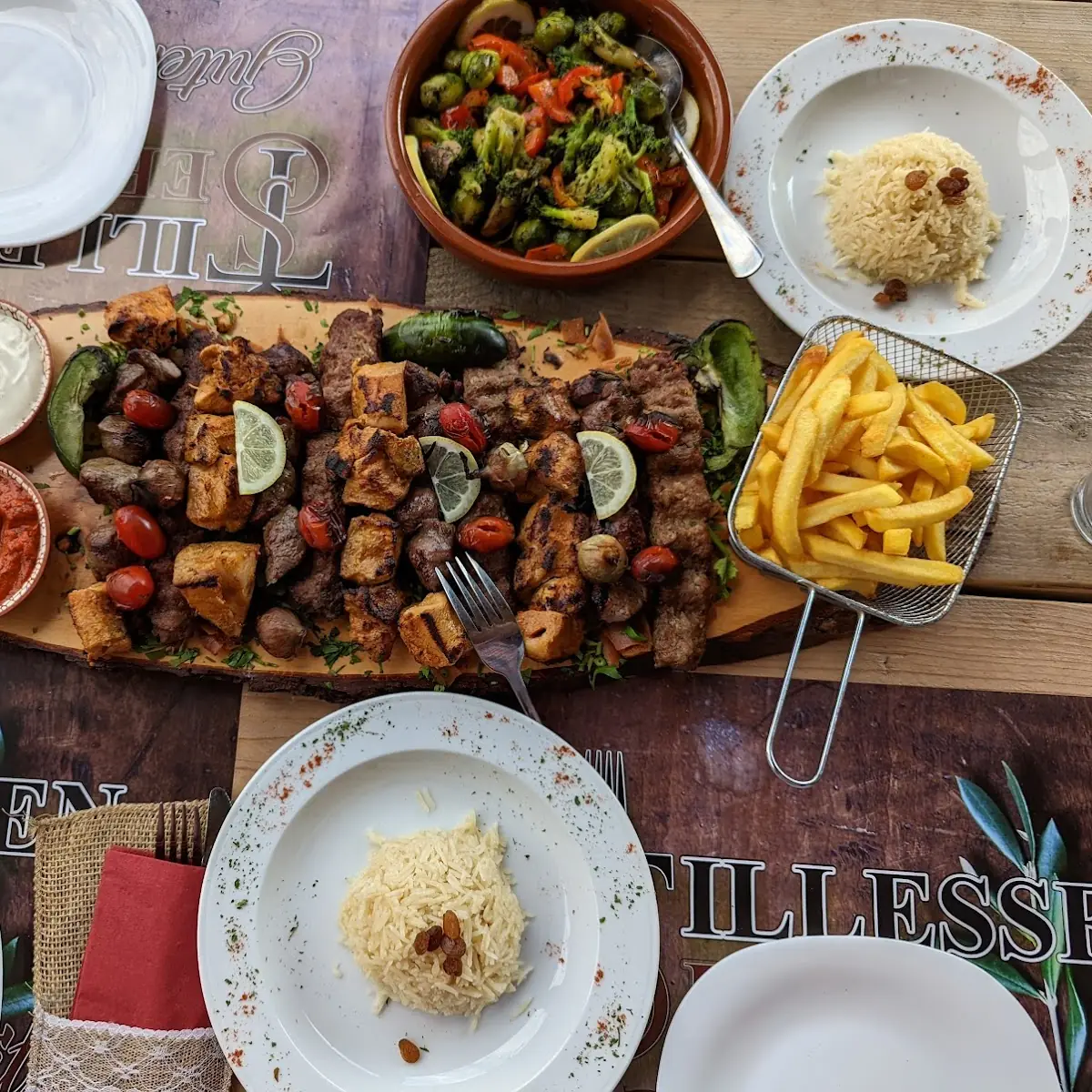 Grill Platte