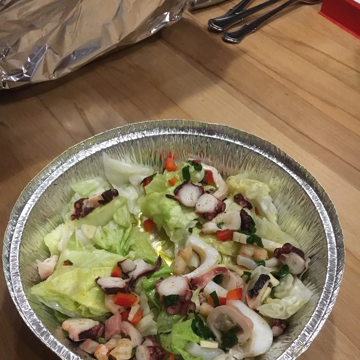 Meeresfrüchte Salat