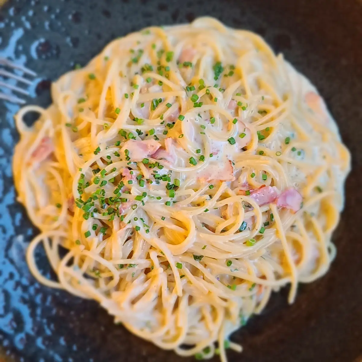 Spaghetti Carbonara, MIO Bistro Caffé Gelato Sylt