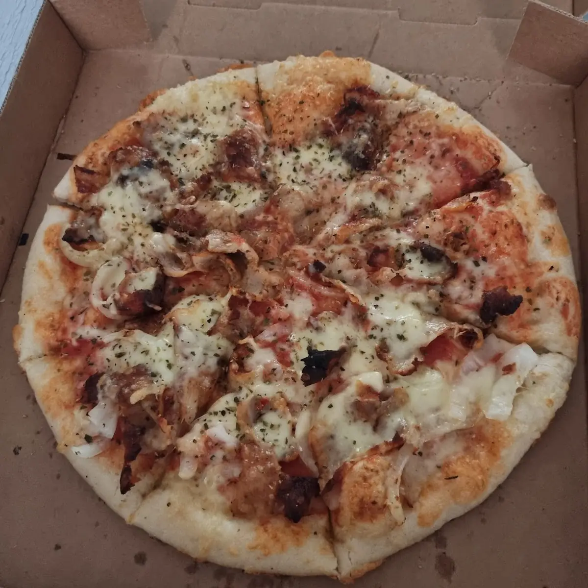 Pizza Dönerfleisch