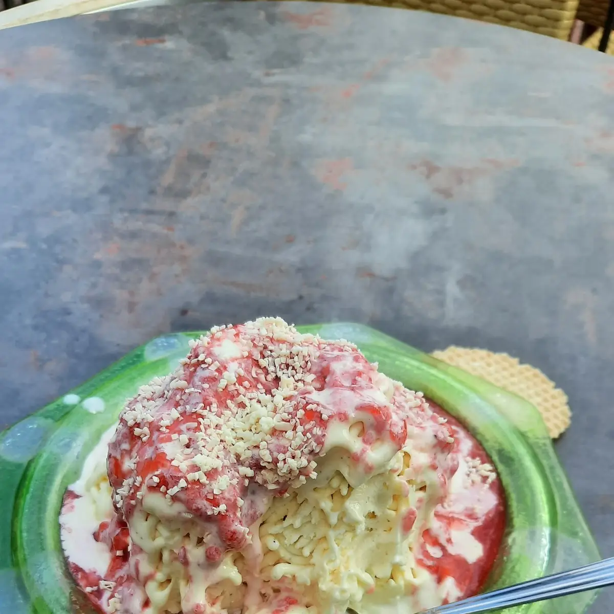 Spaghetti-eis