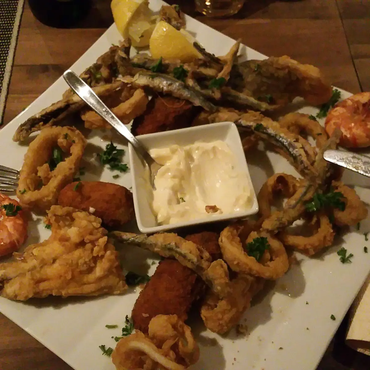Fischplatte, La Fuente