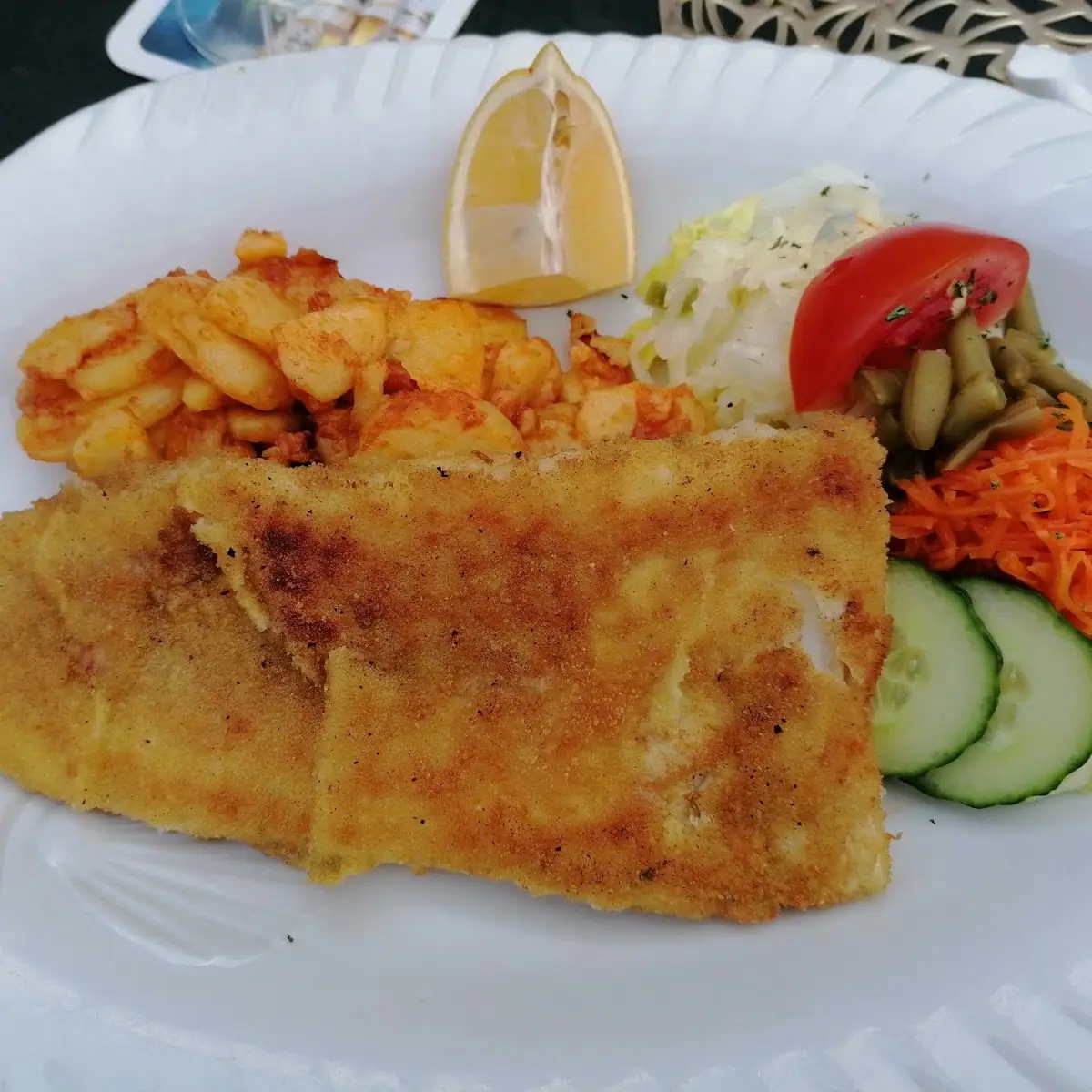 Zanderfilet, Gastätte zur alten Schmiede