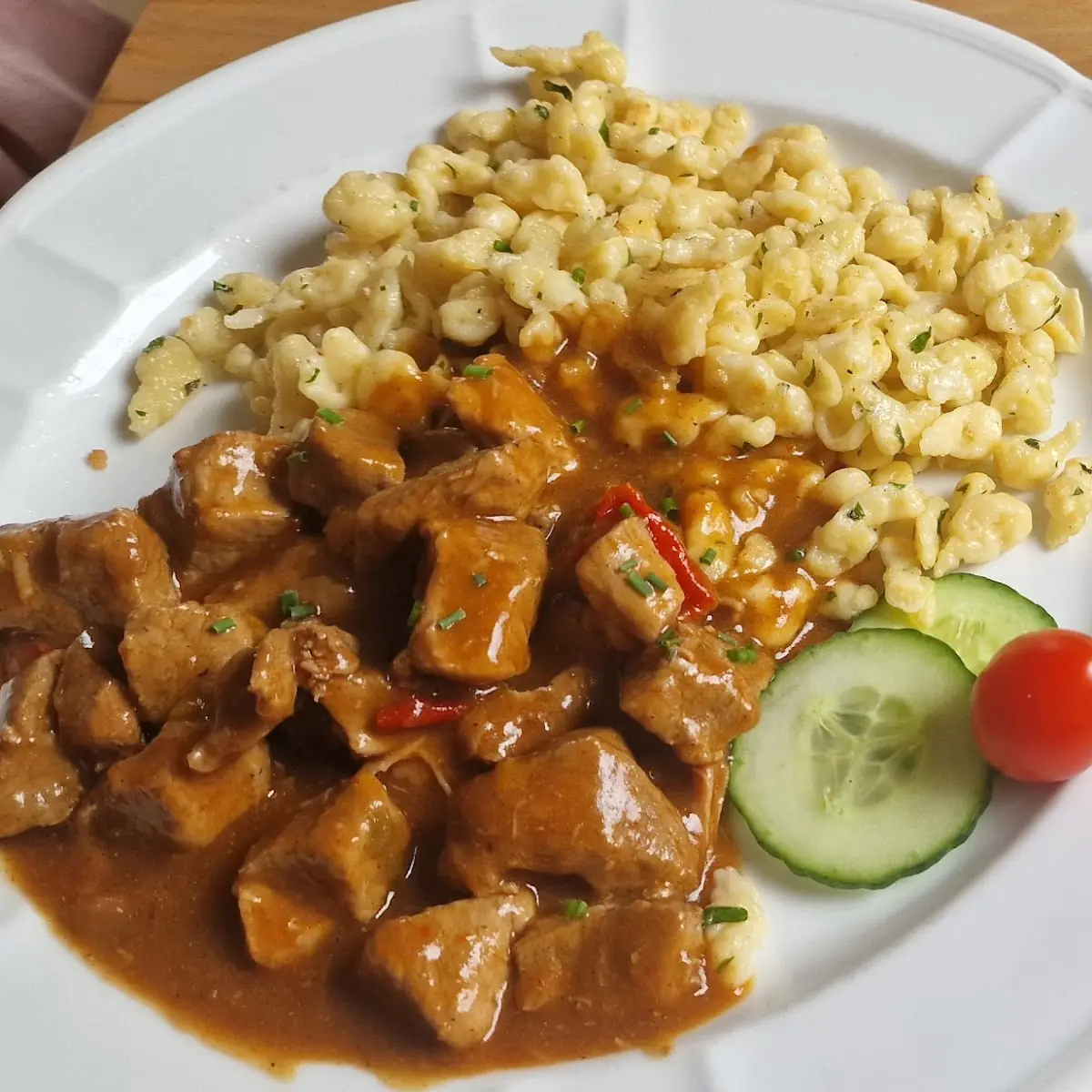 Gulasch, Gasthof zur Altmühlbrücke