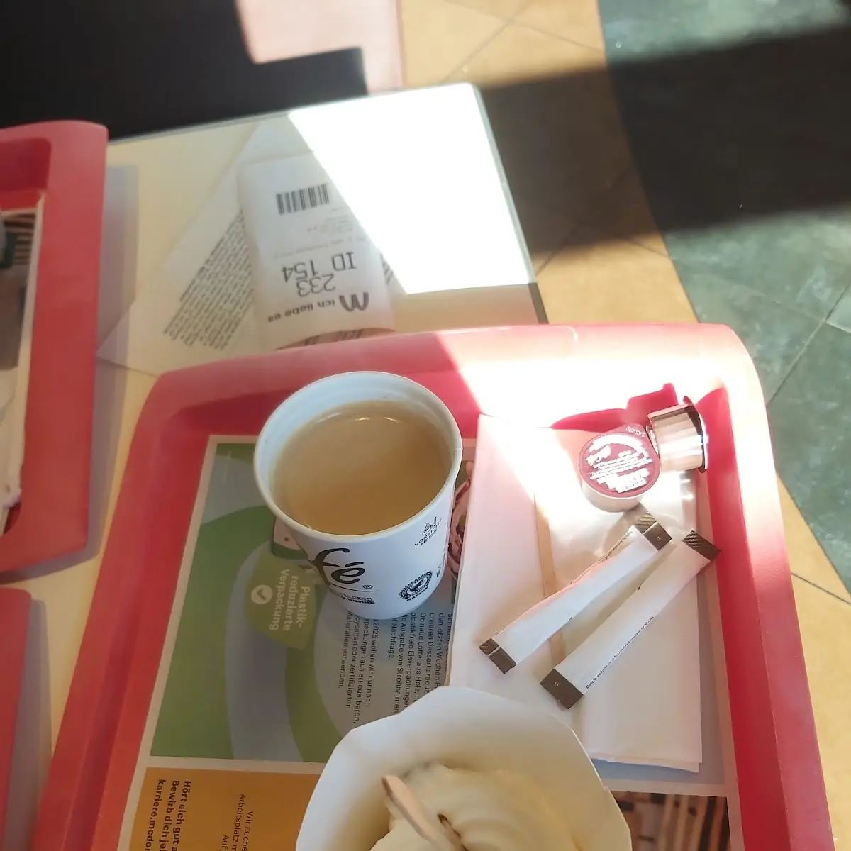 Kaffee Klein Eis