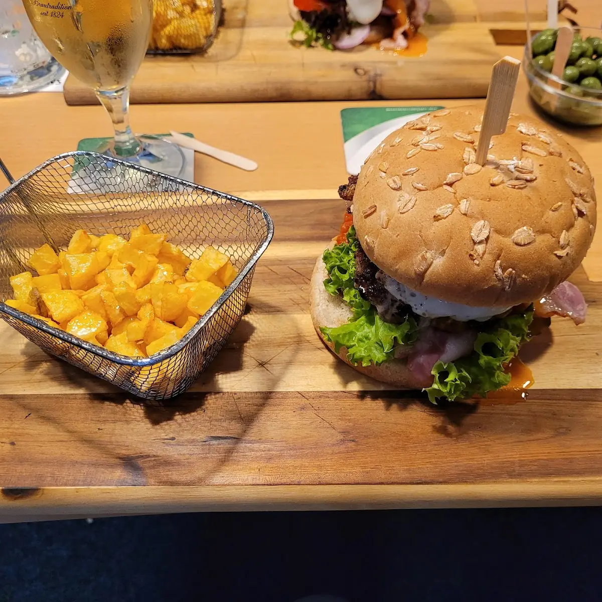 Burger Menü