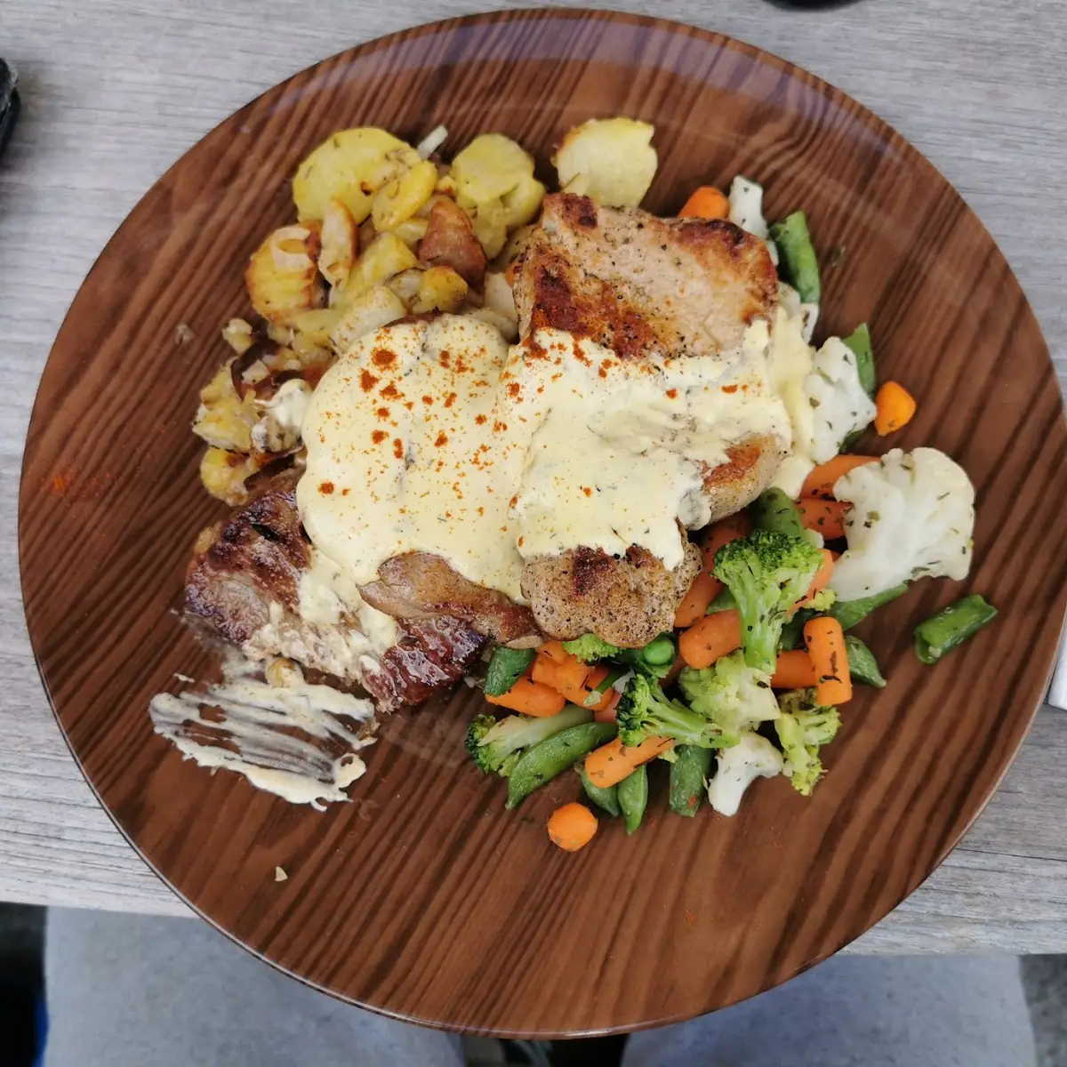Grillplatte Mit Gemüse