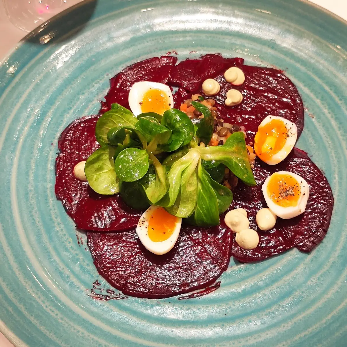 Rote Beete Carpacio