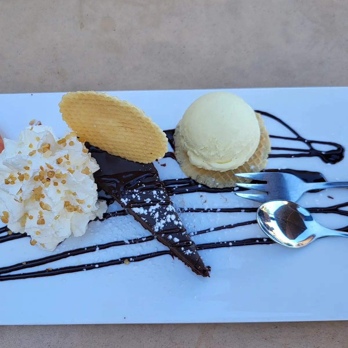 Gemischtes Eis