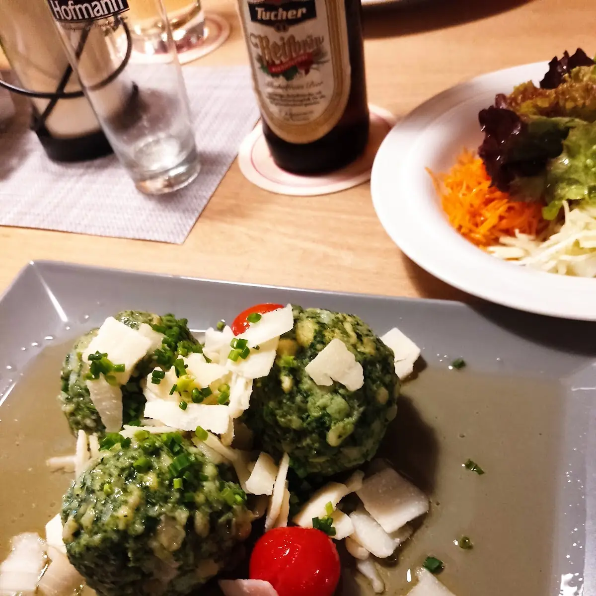 Spinatknödel