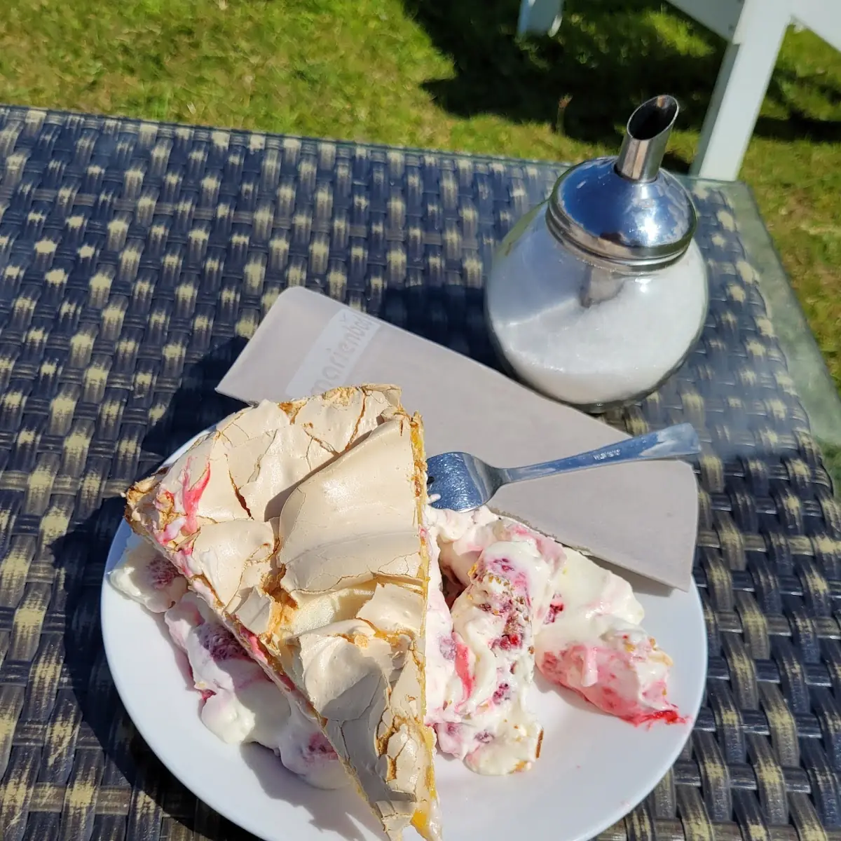 Trümmertorte, Strandrestaurant Marienbad