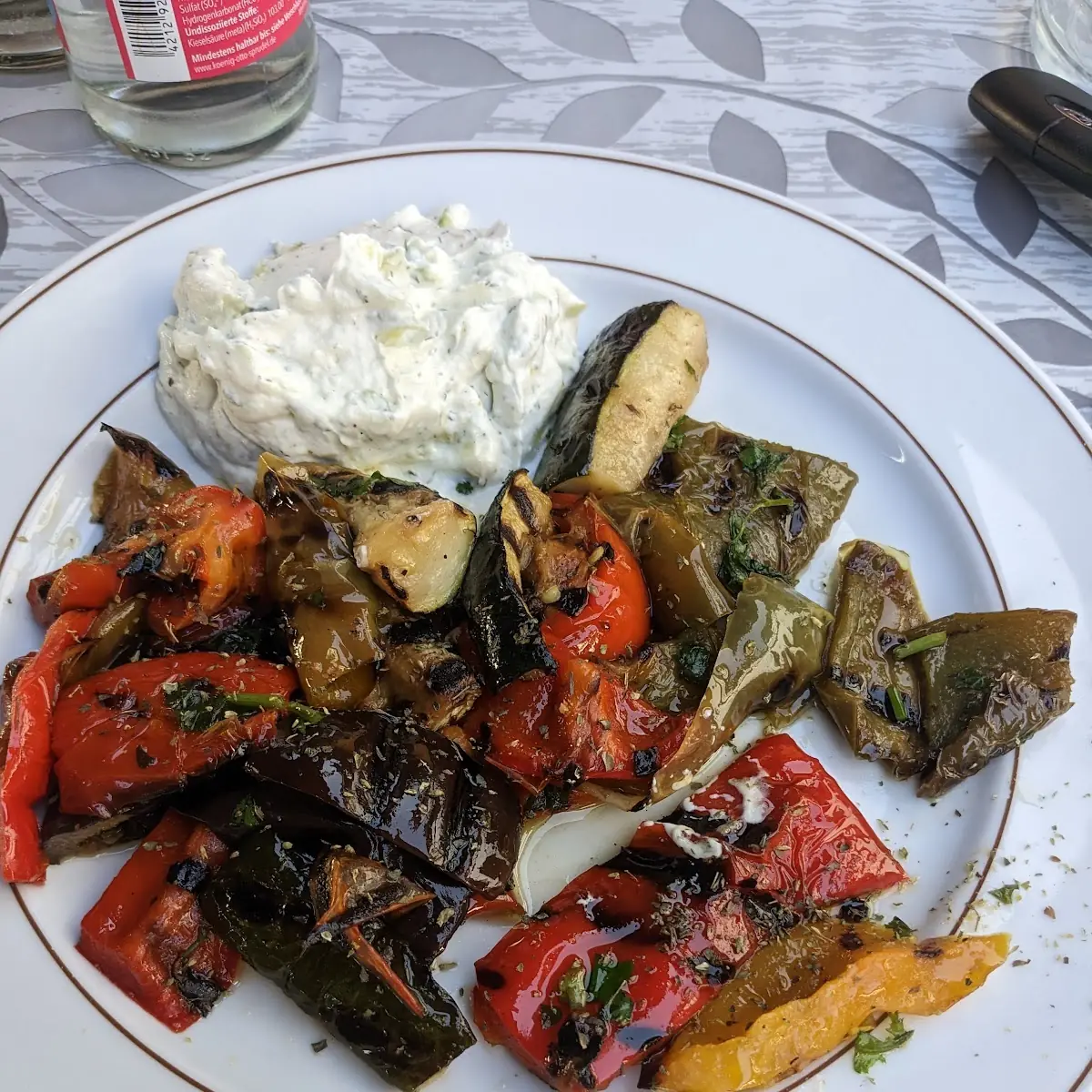 Grillgemüse, Griechische Taverne Alexandros