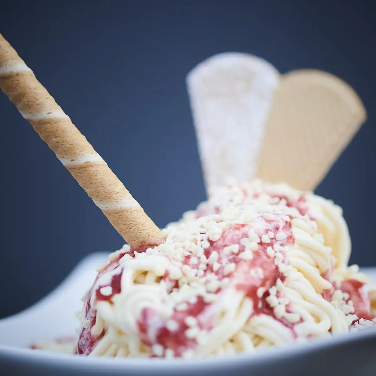 Spaghetti-Eis