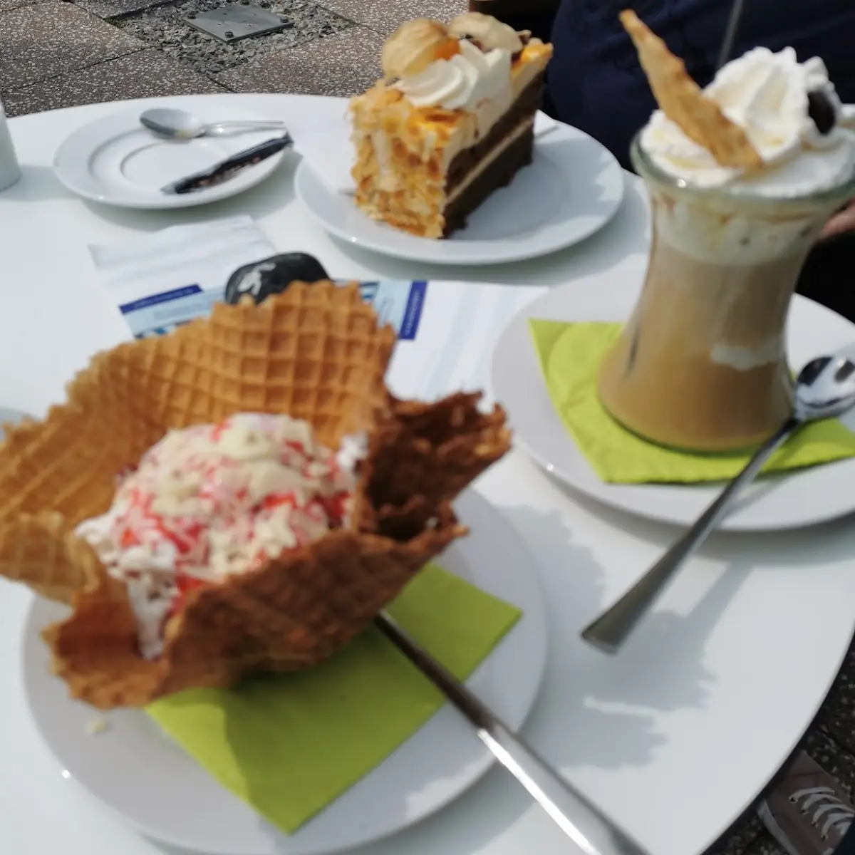 Spaghetti-eis