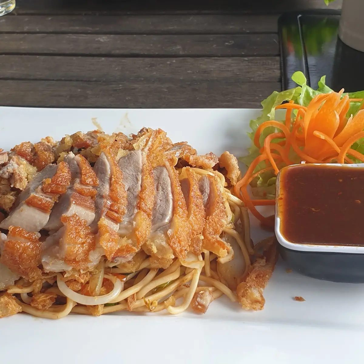 Ente Mit Nudeln Und Gemüse
