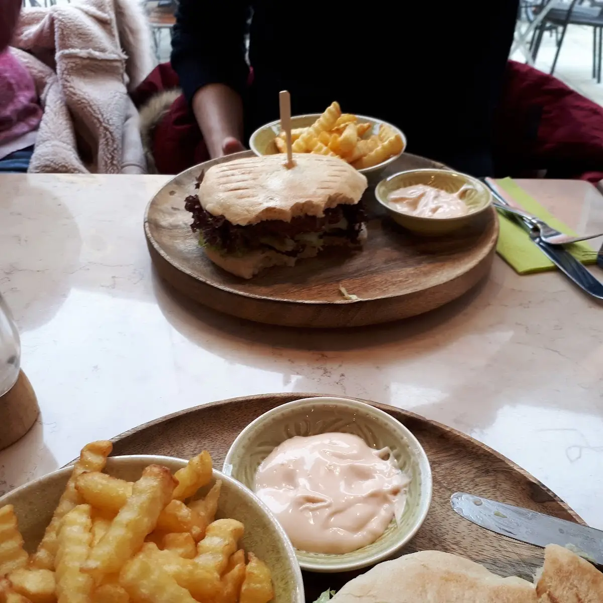 Hamburger Menü