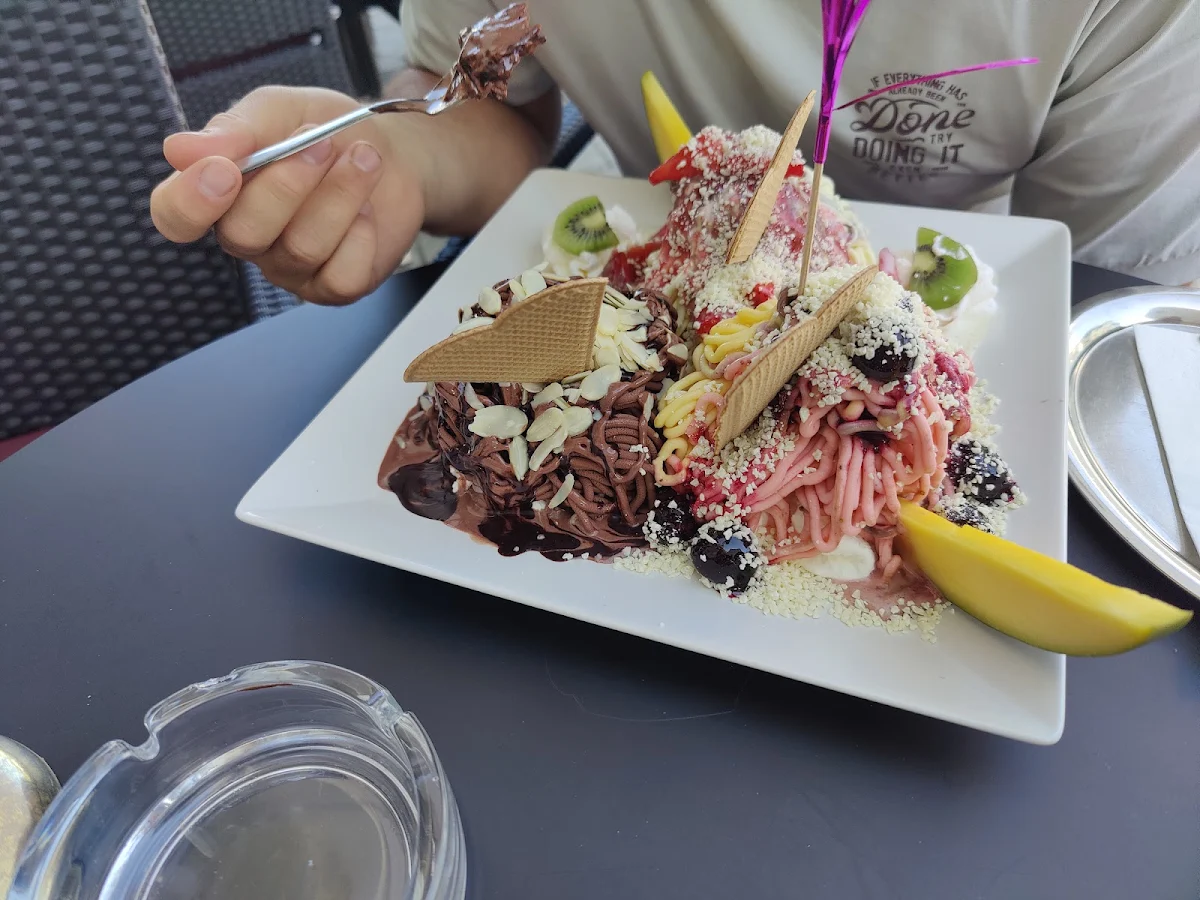 Spaghetti Eis