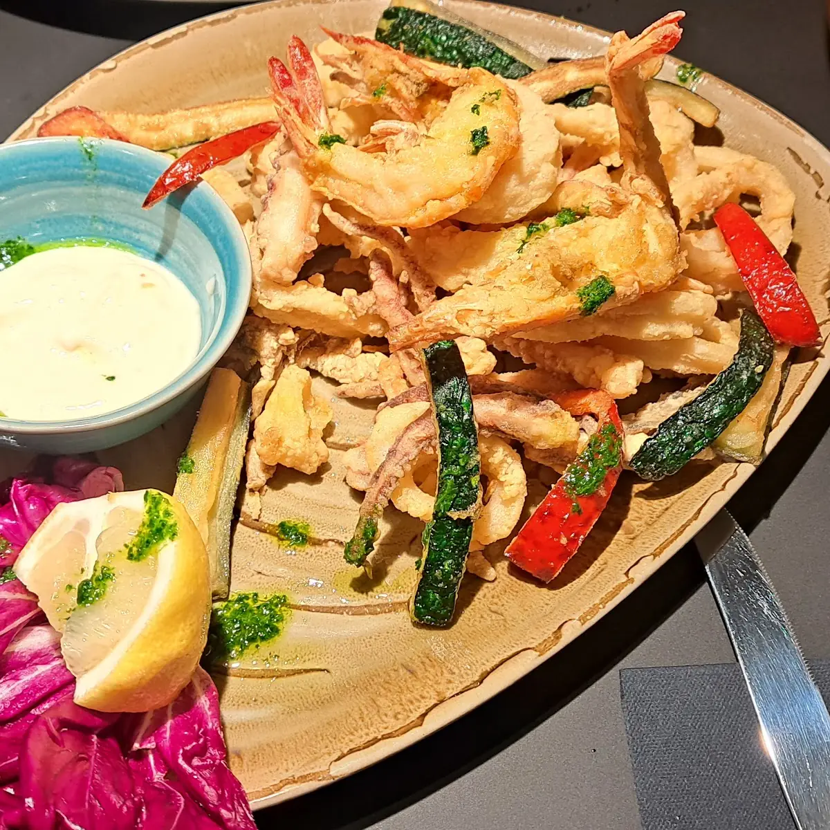 Fritto Misto, Ristorante Cervo