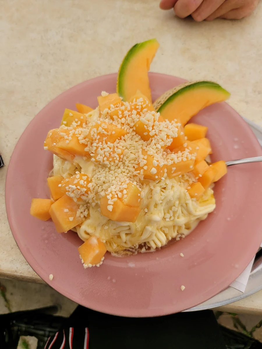 Spaghetti Eis Melone