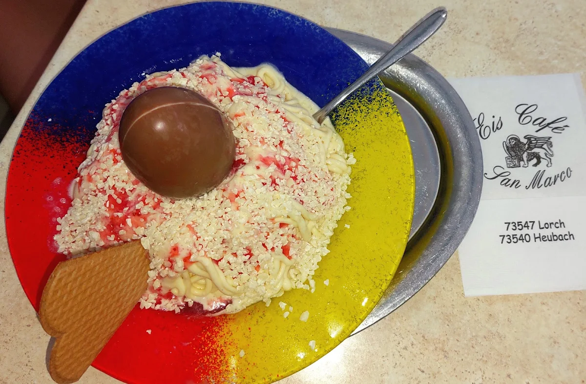 Spaghetti Eis Überraschung