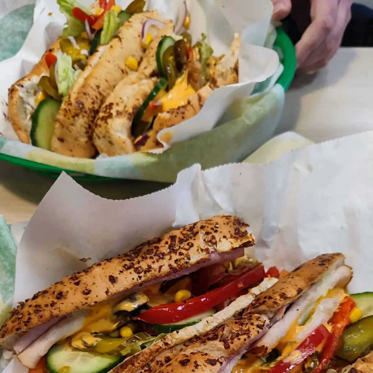 Turkey & Ham Sub