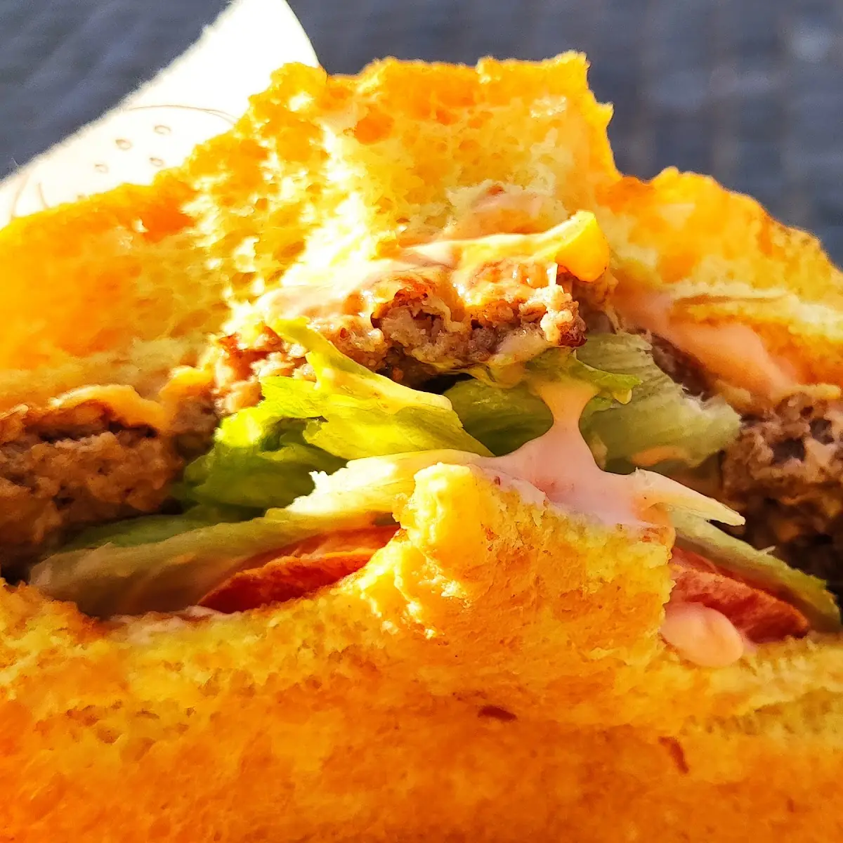 Smashed Cheeseburger