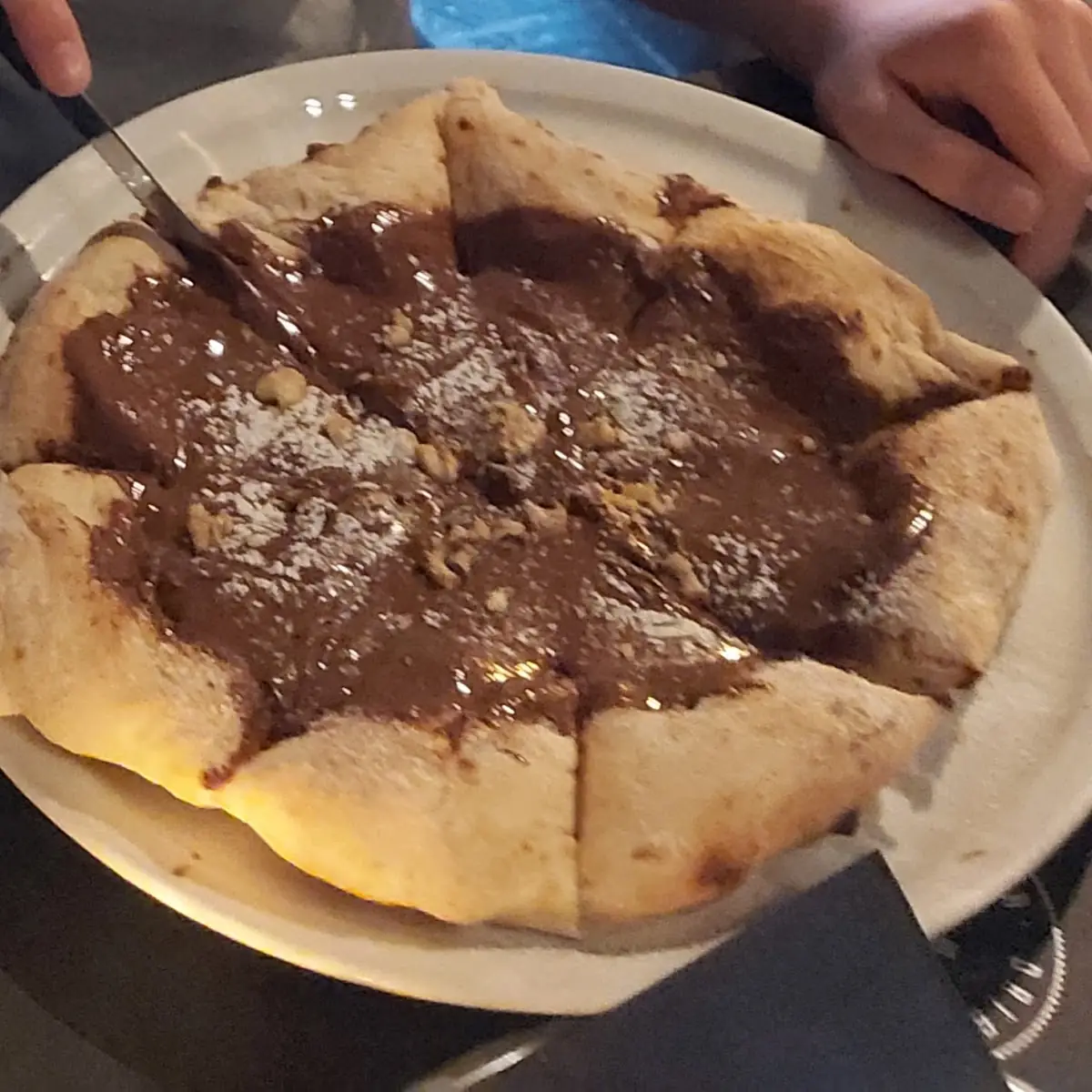 Nutella-pizza