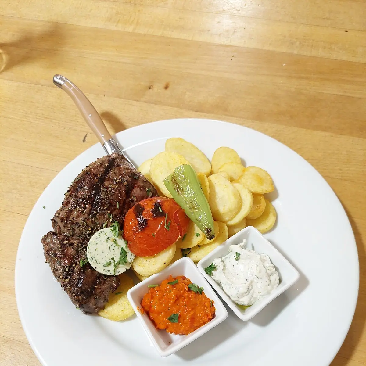 Hüftsteak Medium