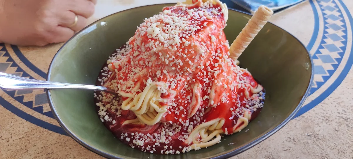 Spaghetti-eis