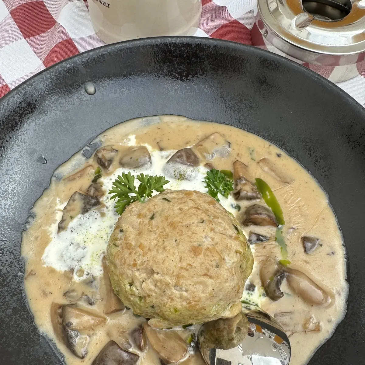 Bread Dumpling, Restaurant Wieland´s im Asam