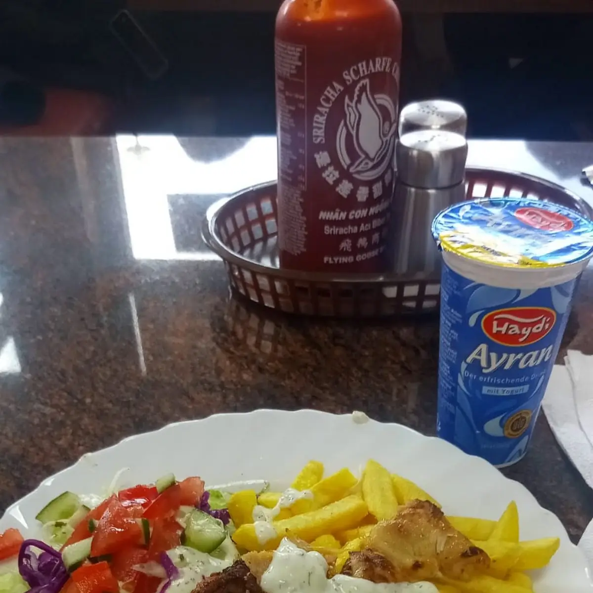 Hähnchen Dönerteller