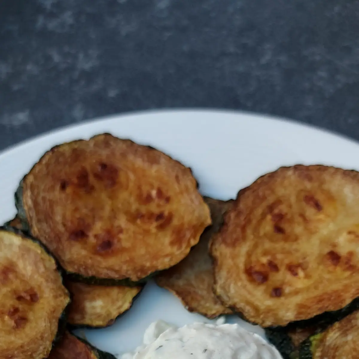 Gebackene Zucchini