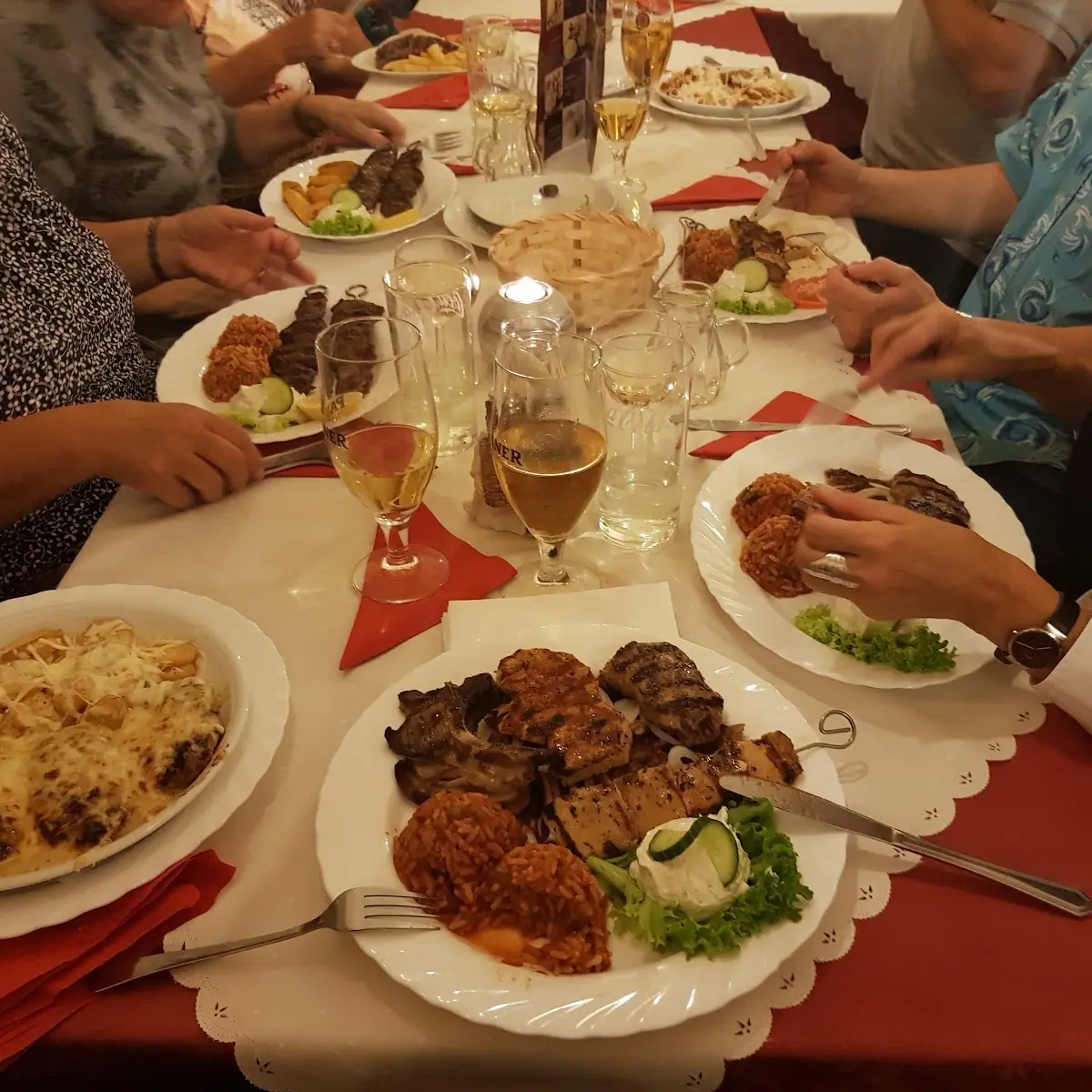 Griechischer Grillteller