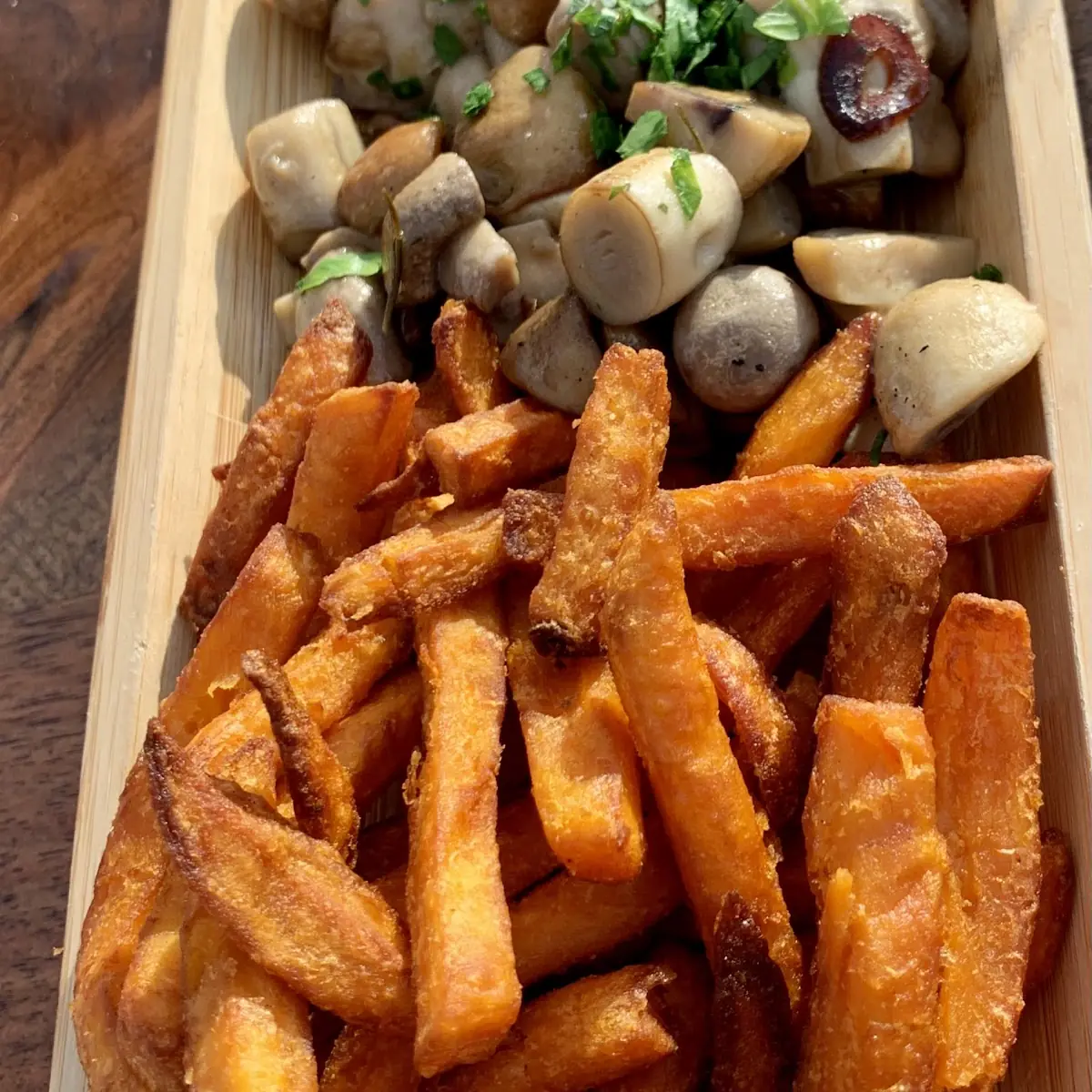 Gebratene Champignons