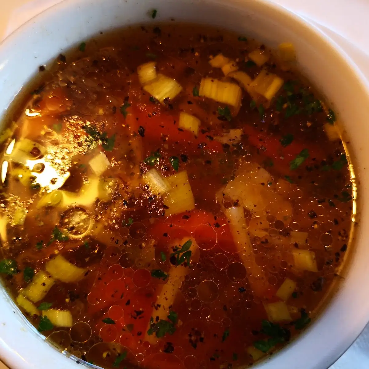Rindfleischsuppe